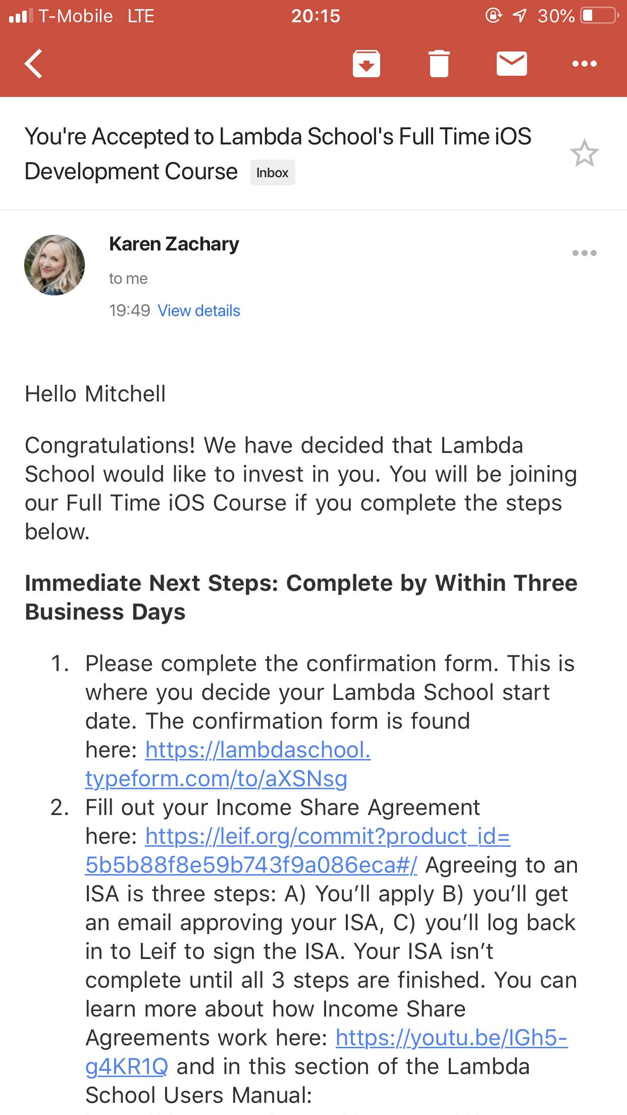 Lambda Beginnings