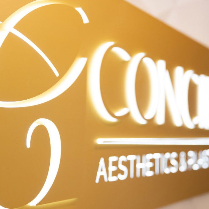 closeup of sign