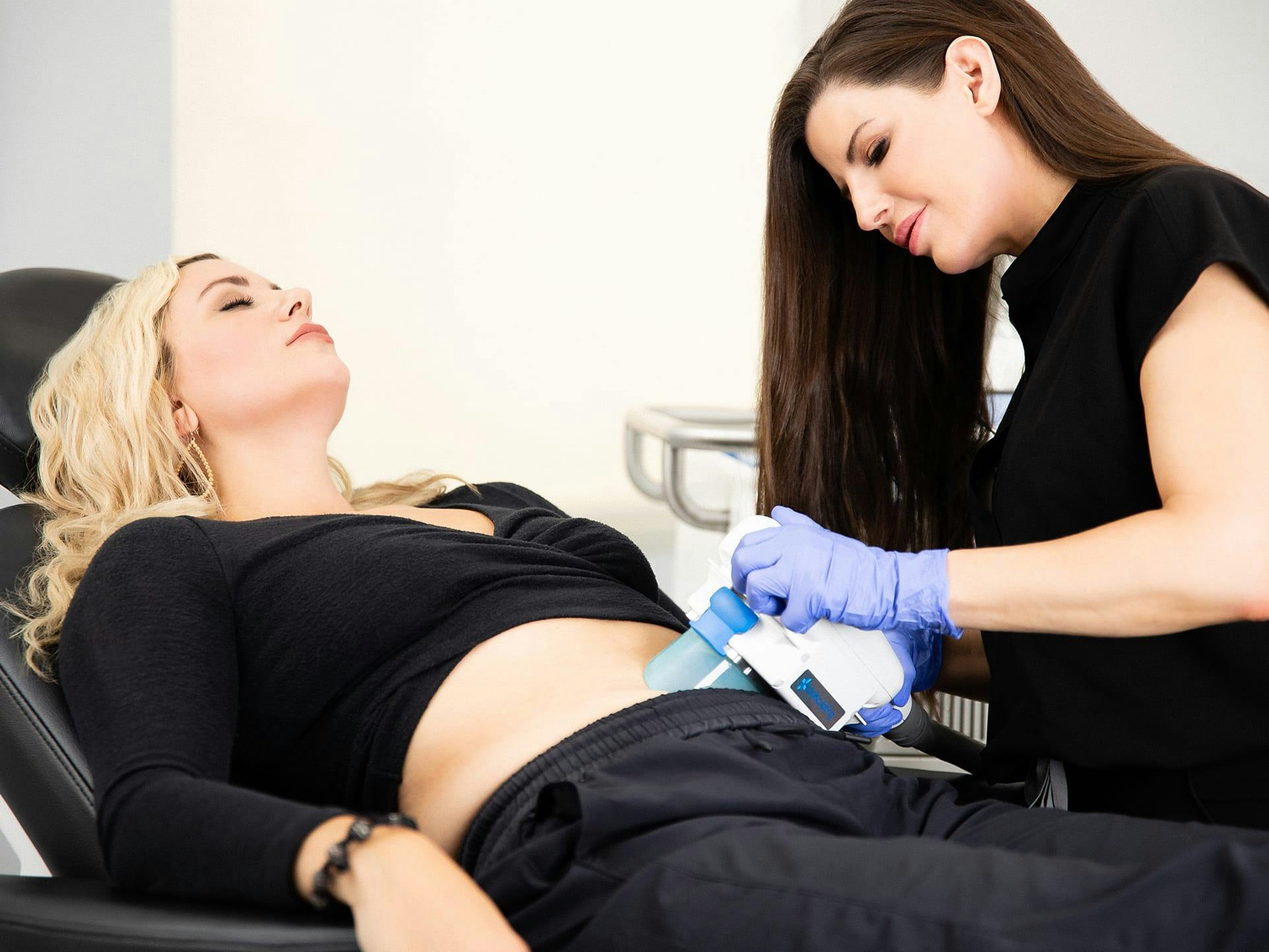 contouring on patient