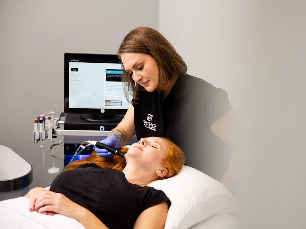 procedure on patient