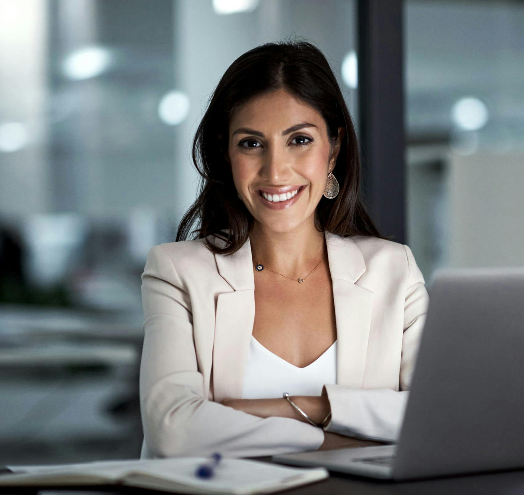 late night at office