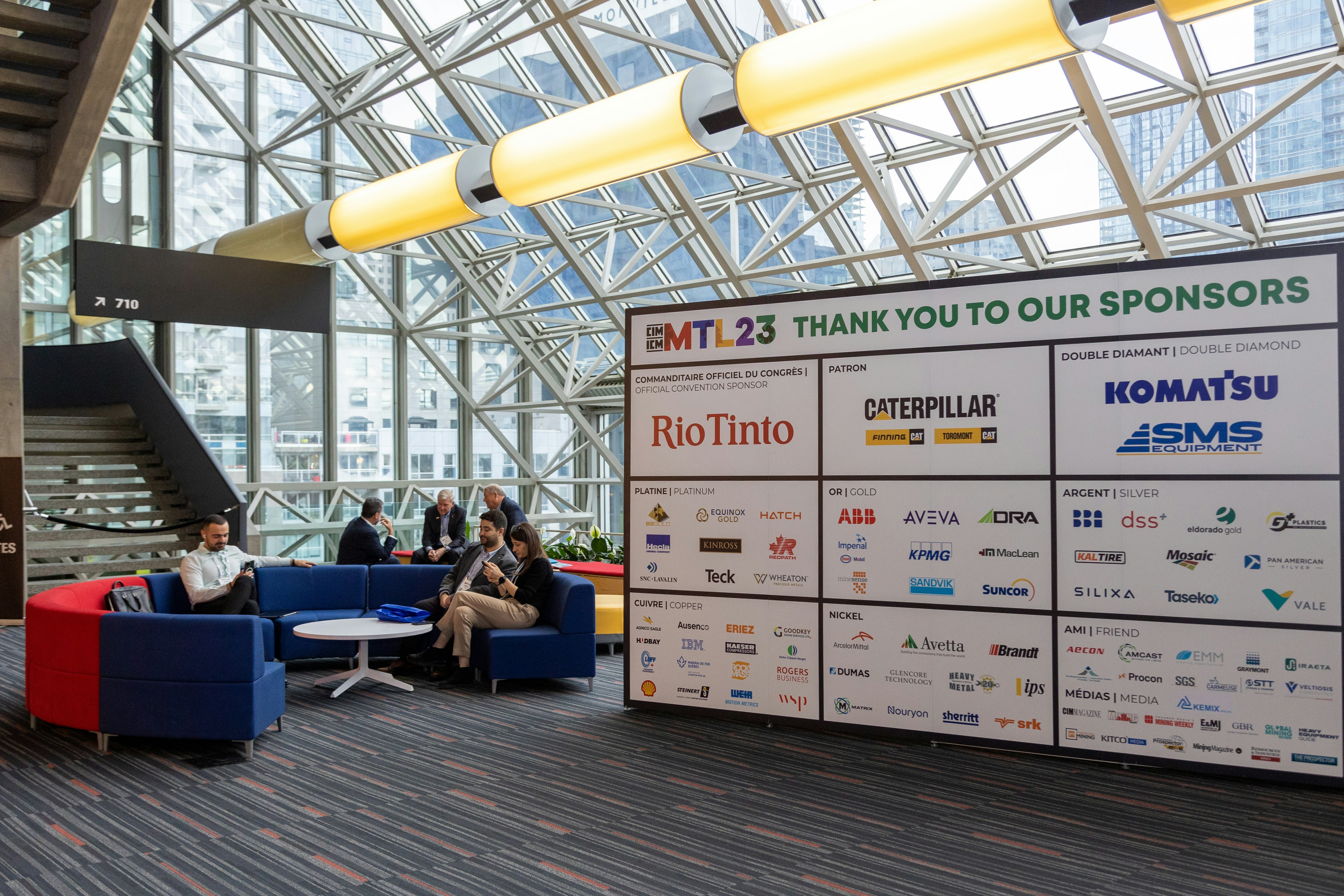 convention sponsor board