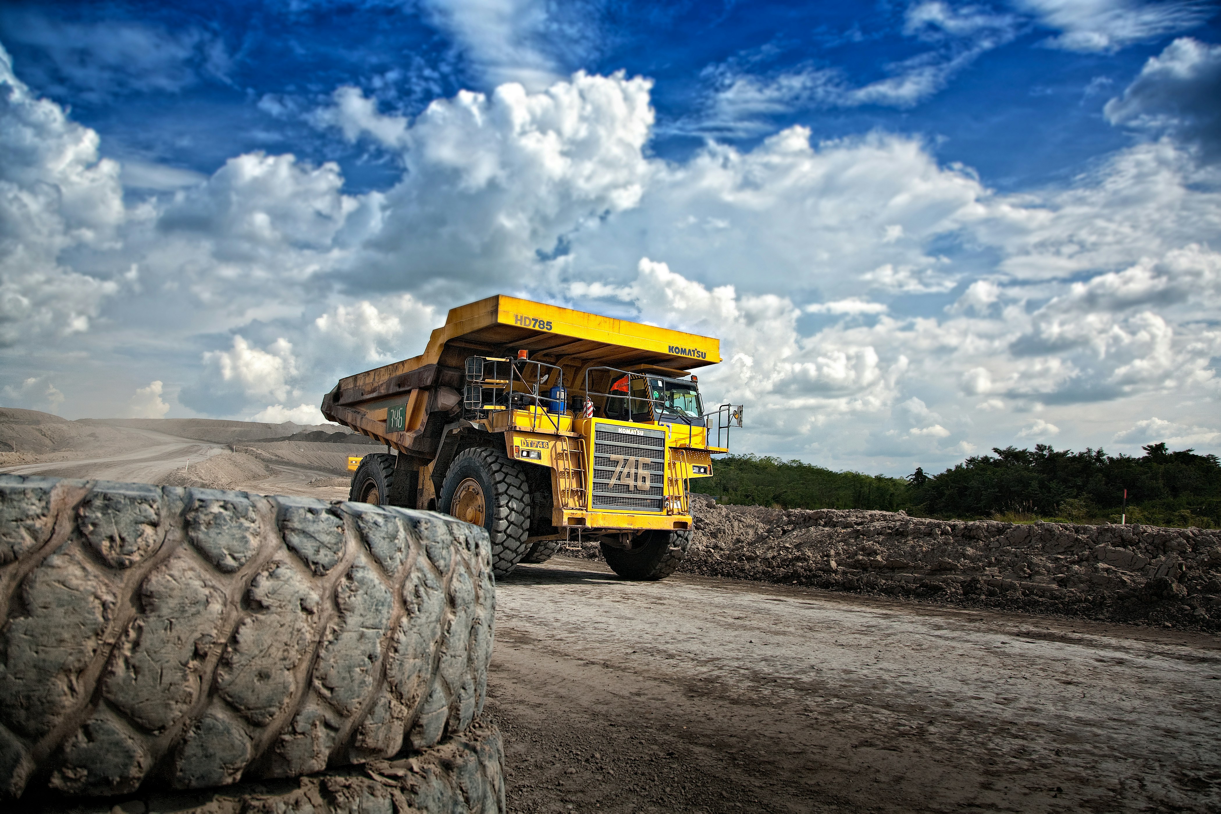 Mine Truck Image