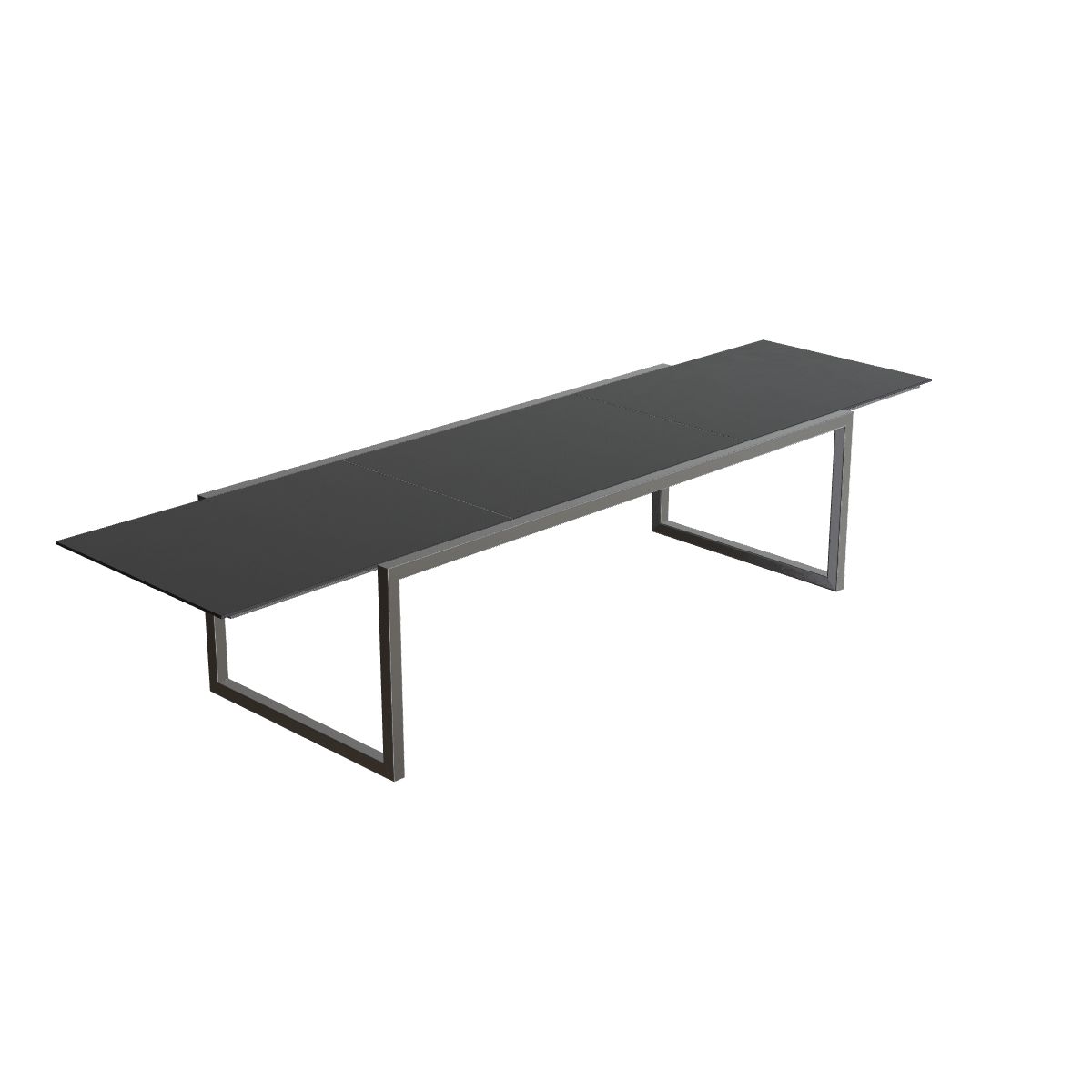 Ninix extendable table 240-360x100cm ceramic top | Royal Botania