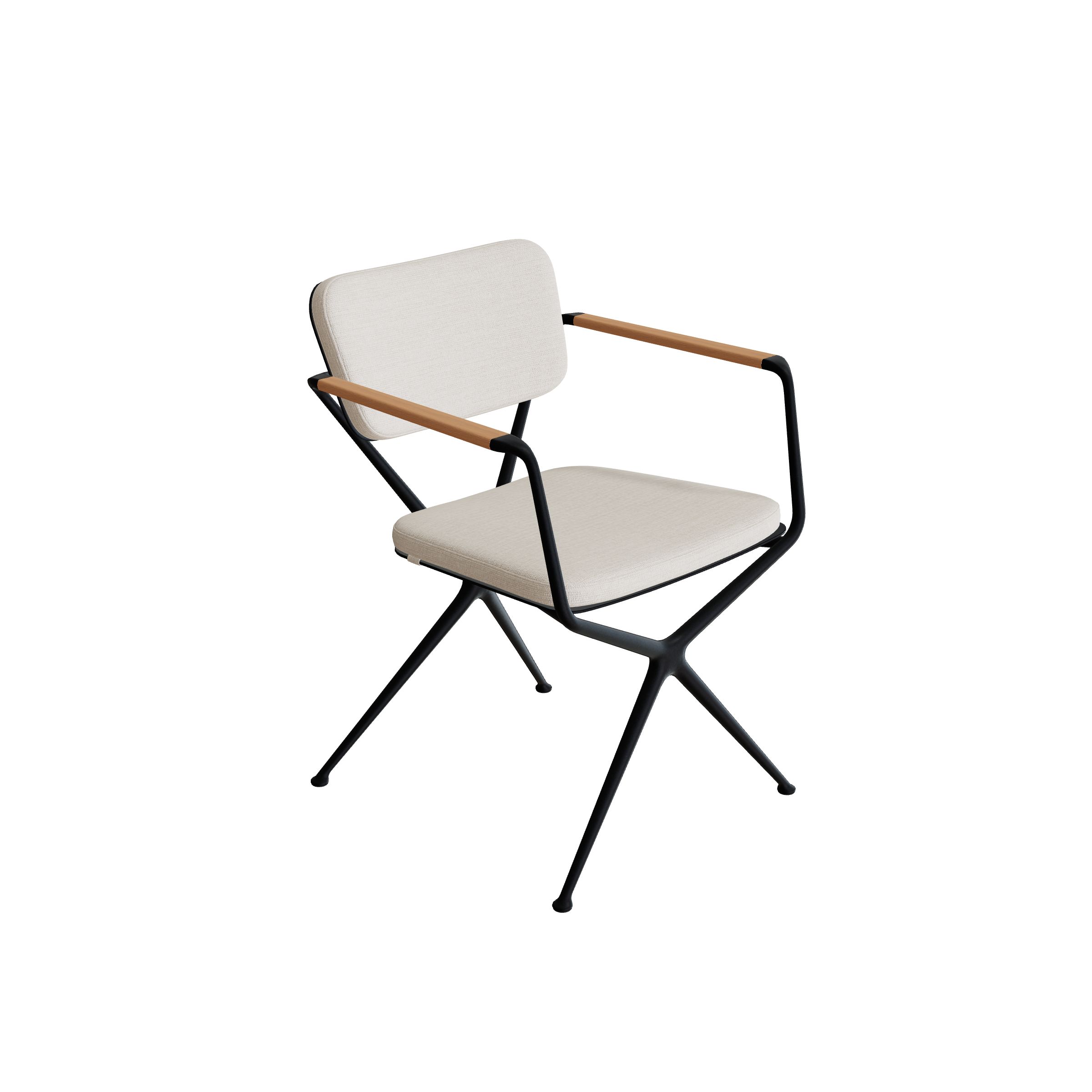 【4脚セット】YCAMI イタリア製 高級 ハイバック チェア Regia Exes arm chair | Royal Botania