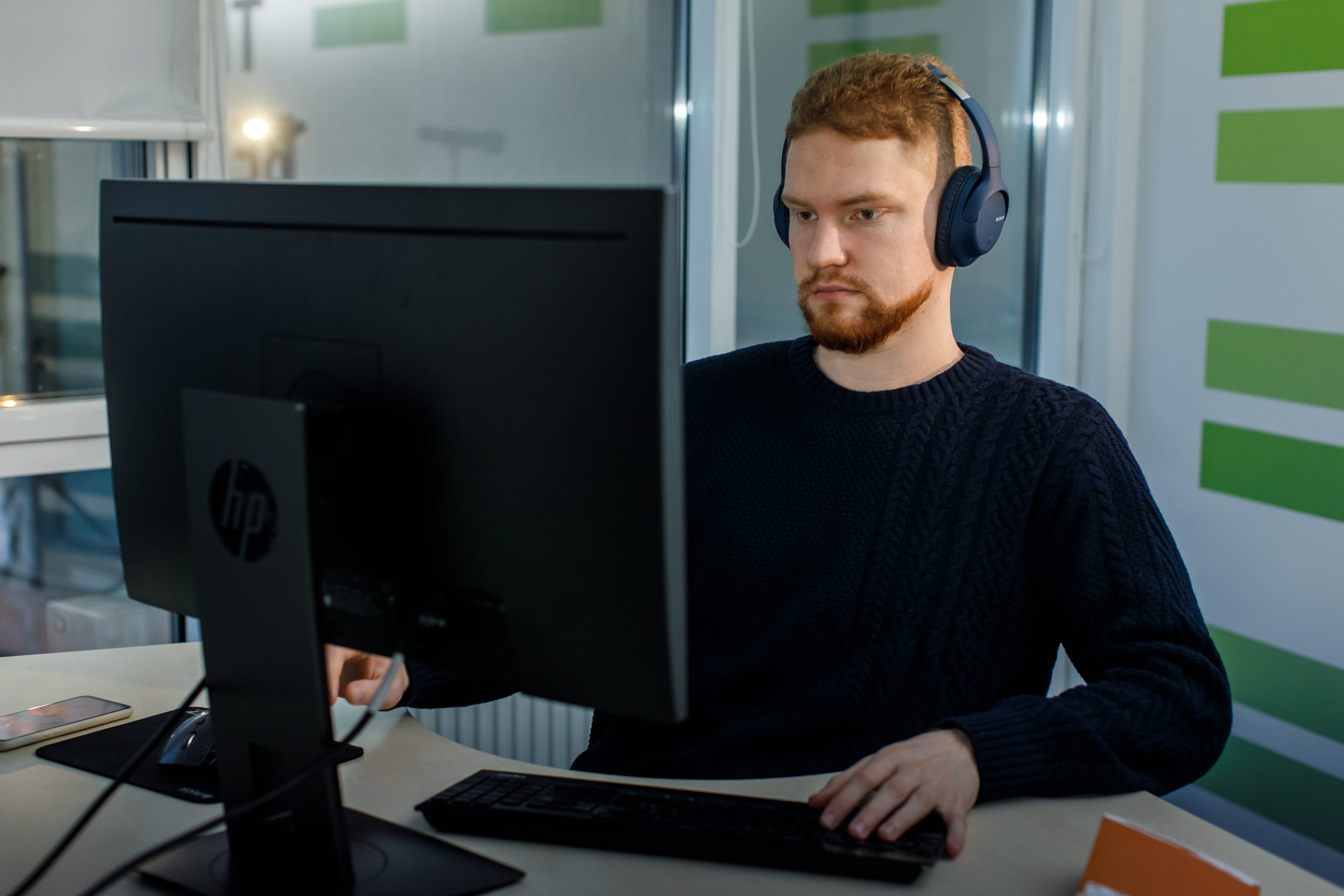 The photo of worker (is used for company page)