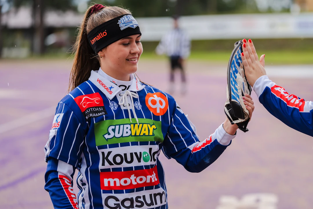 Charlotta Höglund, tyttöjen Itä-Lännen kentän paras 2023. Kuva: Linnea Laatikainen