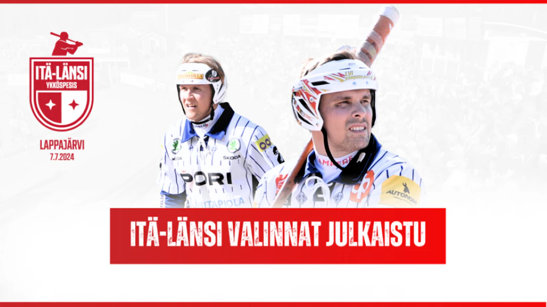 Ykköspesiksen Itä-Länsi valinnat julkaistu