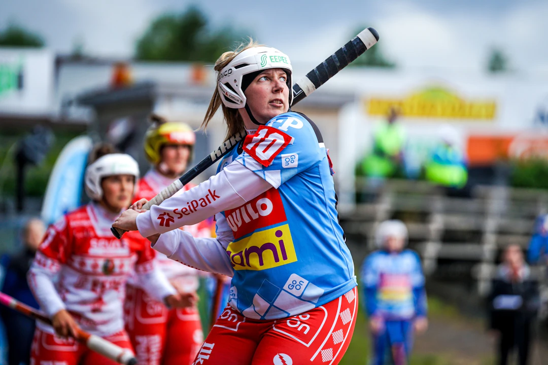 Hallitseva lyöjäkuningatar Aino-Kaisa Mantere. Kuva: Antti Haapasalo