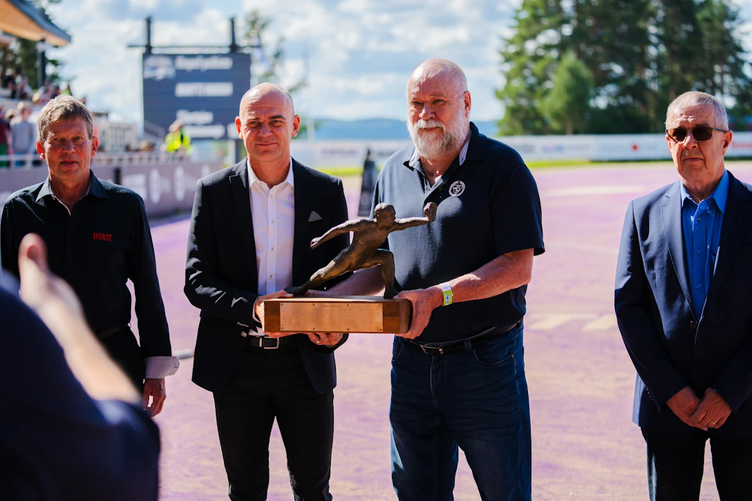 Vimpeli-palkinnon 2023 saaja: Martti Ruuska. Kuva: Linnea Laatikainen