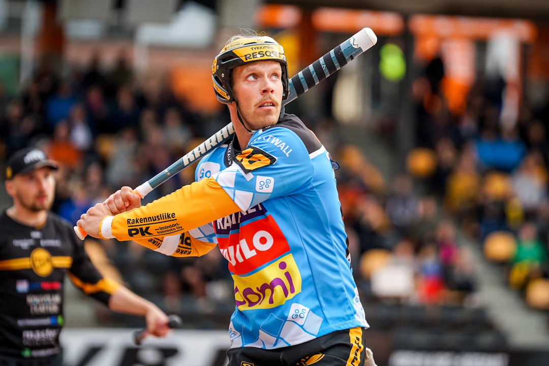 Go On -lyöjäkuningas: Patrik Wahlsten, Kouvolan Pallonlyöjät. Kuva: Antti Haapasalo
