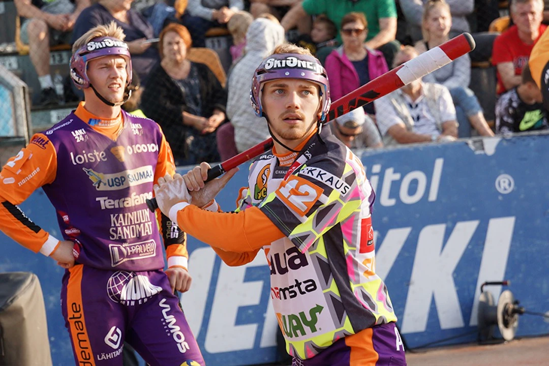 Riku Niemi pelasi kesällä 2018 alkukauden Oulun Lippo Pesiksessä ja loppukauden Sotkamon Jymyssä. Kuva: SuperJymy.
