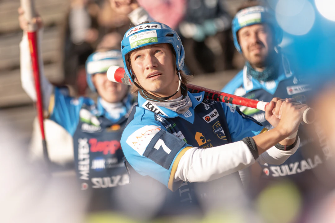 Jonne Luhtavaara löi joukkueensa 0-2-johtoon toisen jakson alkajaisiksi. Kuva: Lassi Karvonen