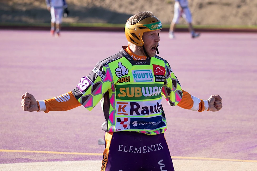 Roope Korhonen on kaikkien aikojen tehopelaaja miesten Superpesiksessä. Kuva: SuperJymy/Jami Ivanoff.