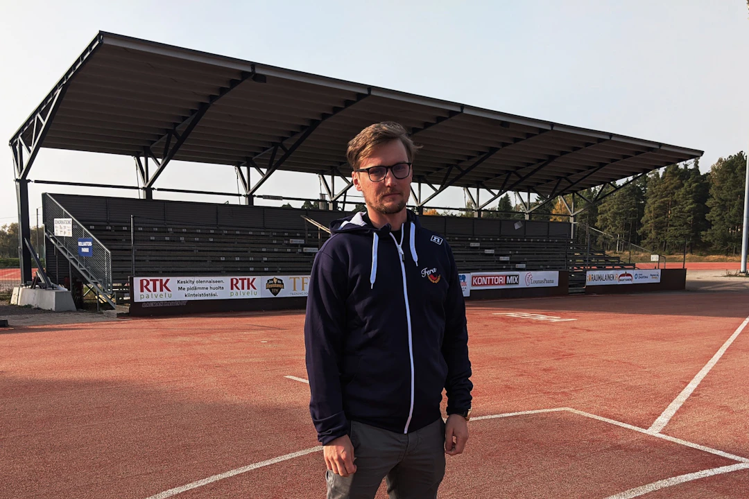 Erno Tuomainen on uusi kasvo raumalaisen Feran pelinjohtajana. Kuva: Fera