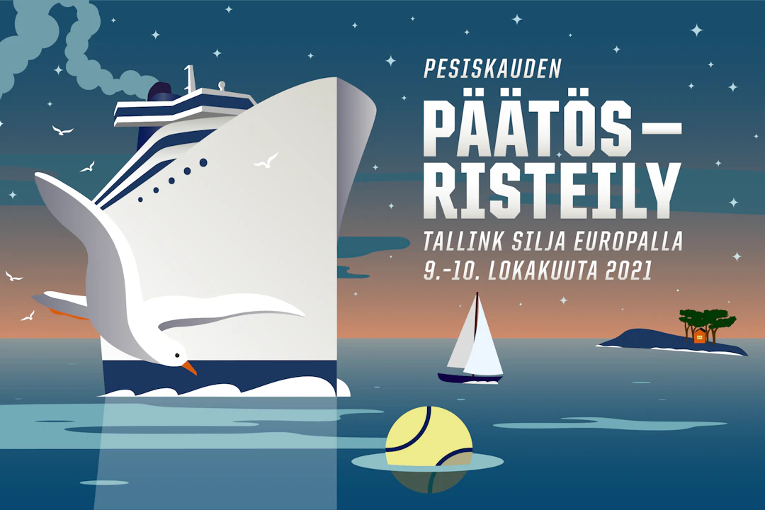 Pesäpallokauden päätösristeily 2021