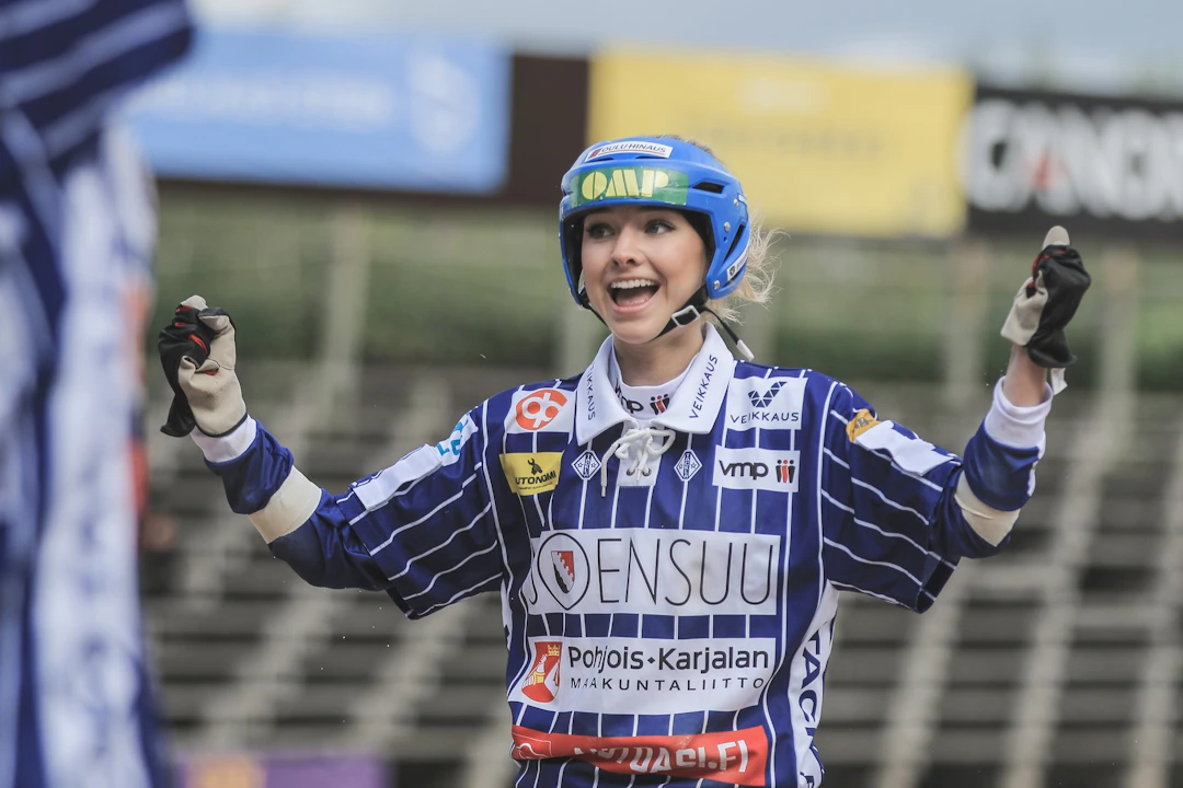 Kempeleen Kirin Ria Ojala pelasi tyttöjen Itä-Länsi-ottelussa Seinäjoella 2019. Kuva: Lassi Karvonen