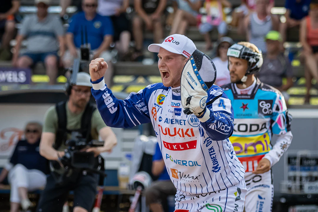 Perttu Ruuska pelaa toista kokonaista kauttaan Vimpelin Vedon lukkarina, aiemman jokeriroolin sijaan. Kuva: Pasi Suokko