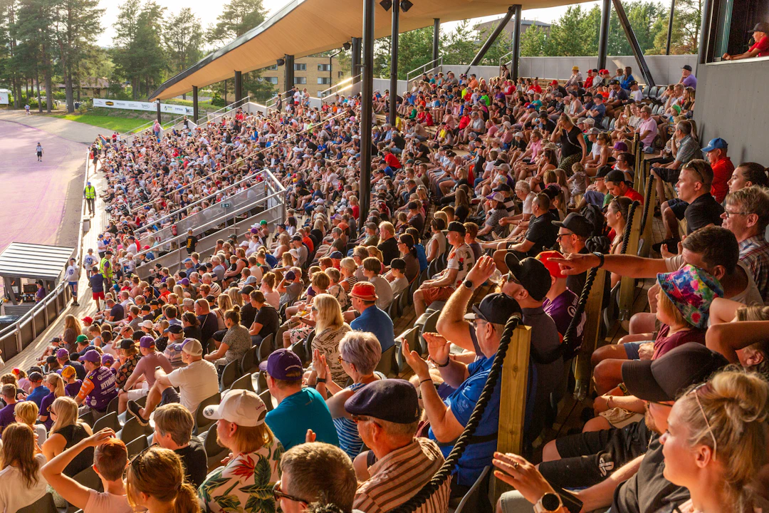 Marjex Stadion, Sotkamo: yleisöä
