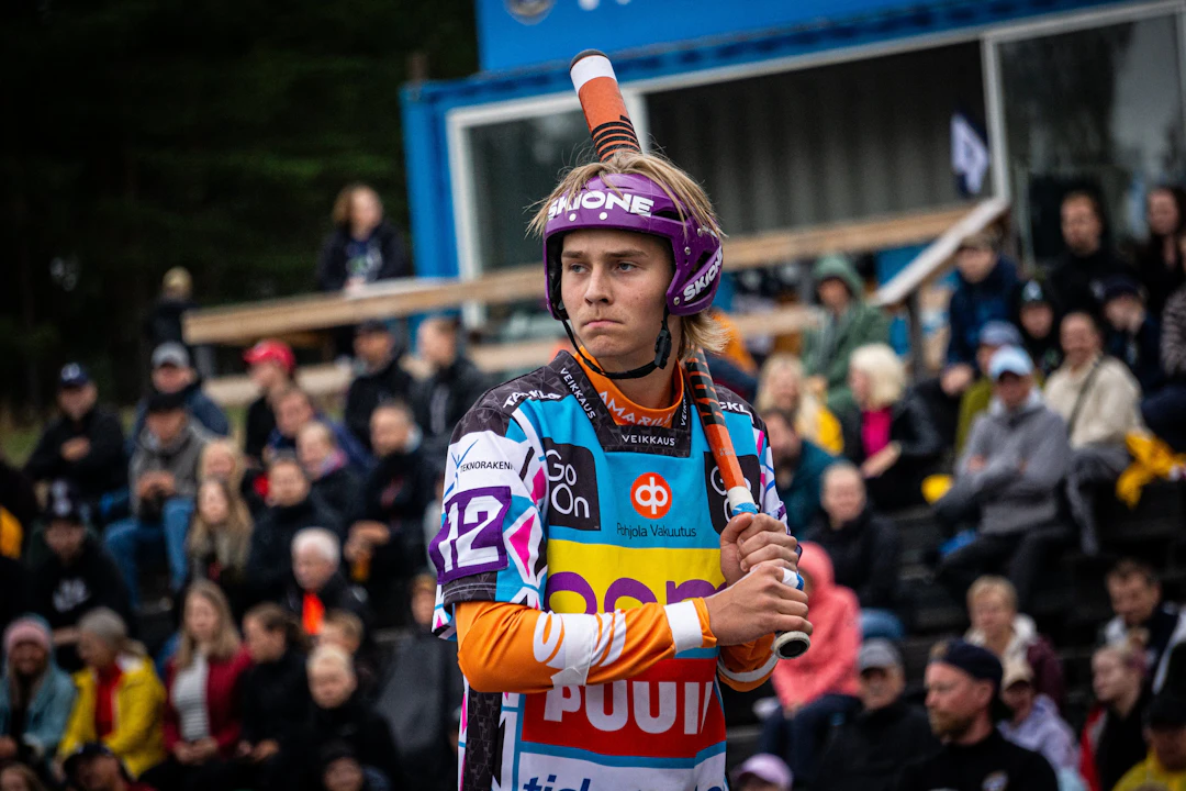 Samuel Huotarista tuli Superpesis-historian nuorin kunnarin lyönyt pelaaja / Kuva: Sotkamon Jymy