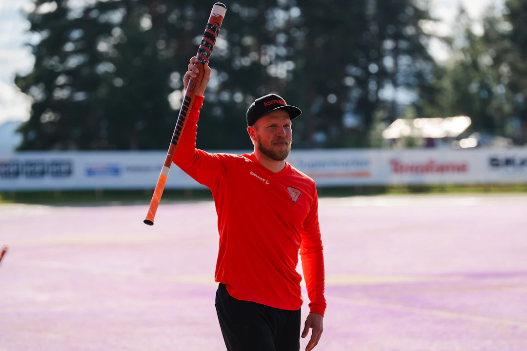 Roope Korhonen vei kovimman lyönnin omiin nimiinsä. Kuva: Linnea Laatikainen.