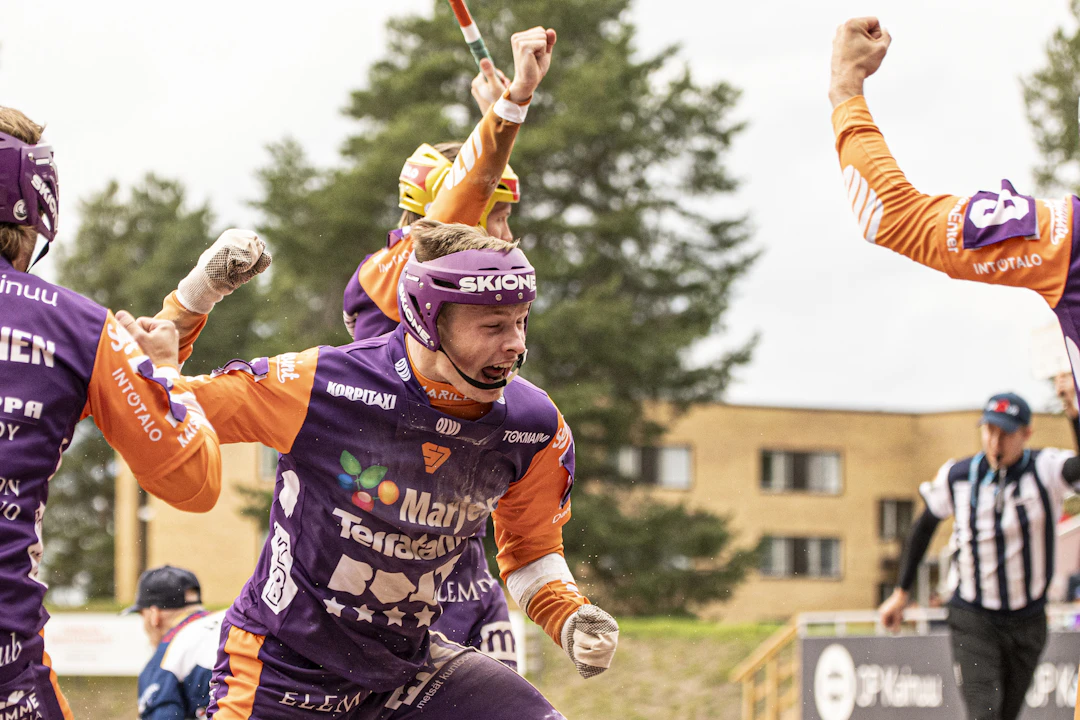Sotkamon Jymy varmisti paluunsa mitalikantaan kukistamalla Kempeleen Kirin välieräsarjassa voitoin 3-1. Kuva: SuperJymy