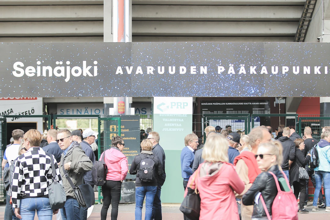 Itä-Länsi 2019, Seinäjoki, sisäänkäynti