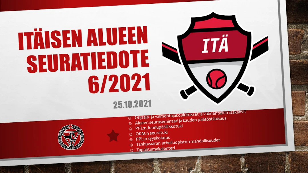 Itäisen alueen seuratiedote 6_2021