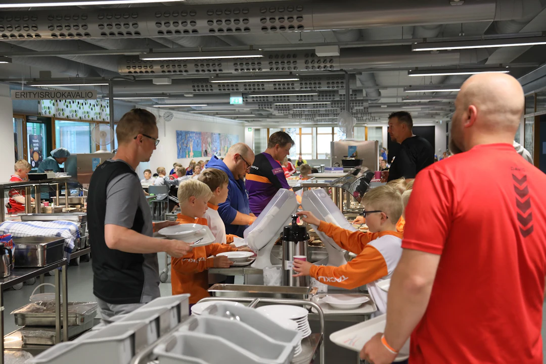 Naperoleiri 2019, ruokailu