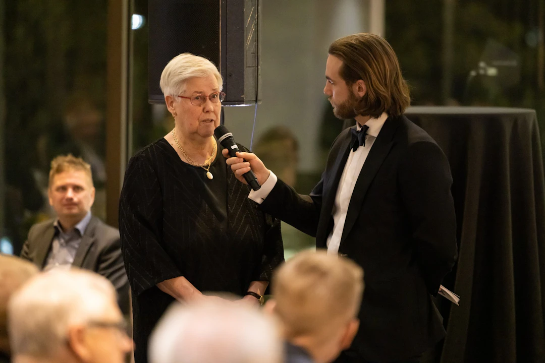 Pesäpallon 100 v. gaala Tuula Rantanen