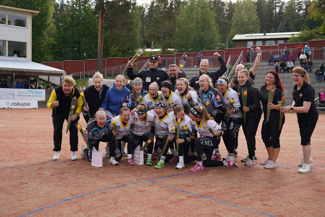Siilinjärven Pesis 10.9.2023: Nousu naisten Ykköspesikseen
