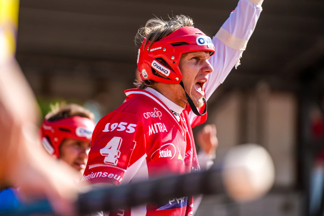Matias Kauppinen kaarella