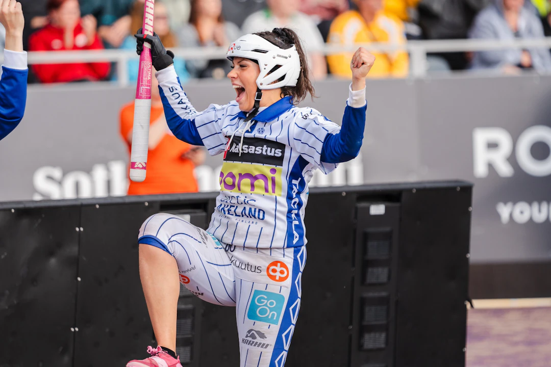 Emilia Itävalo naisten Itä-Länsi-ottelussa Sotkamossa 2023