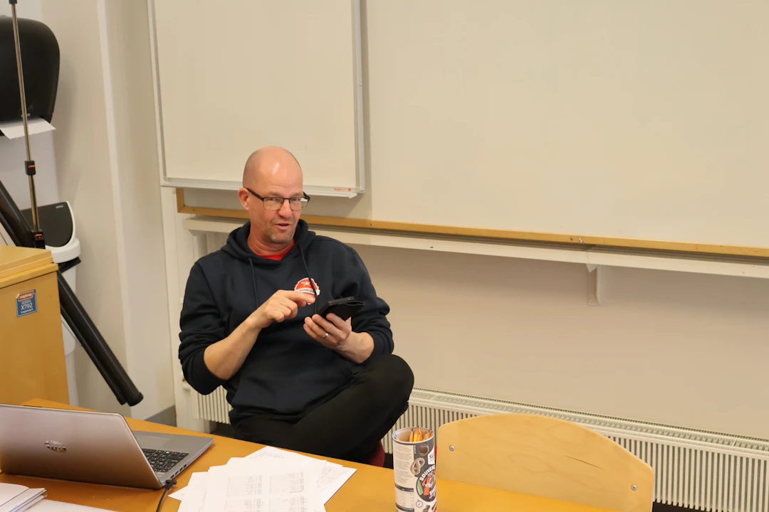Kilpailupäällikkö Juha Liljeqvist