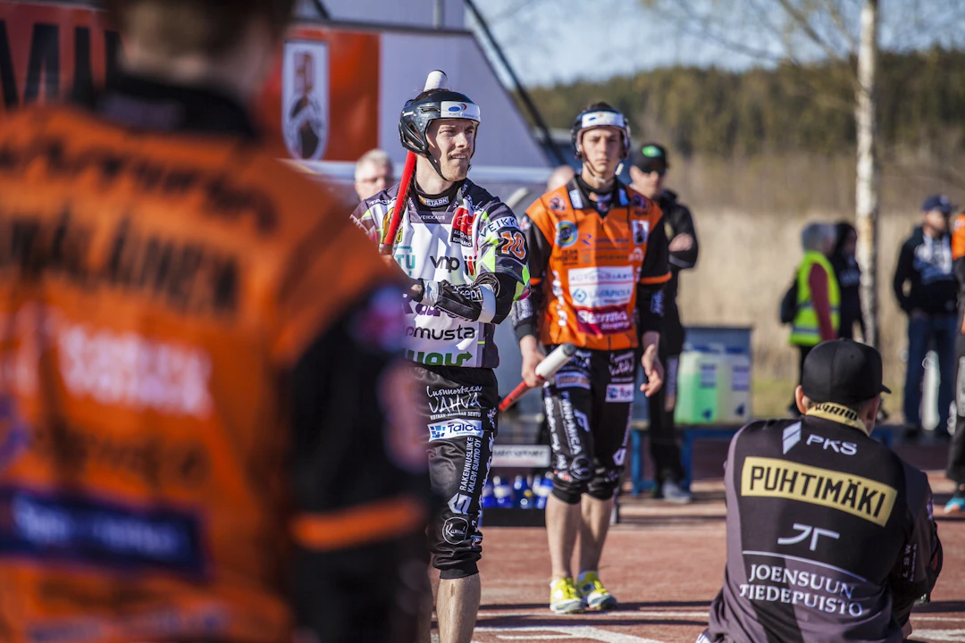 Lahden Mailaveikkojen kasvatti, Haminan Palloilijoita 2018 edustanut Lauri Kaartokallio lyömässä.