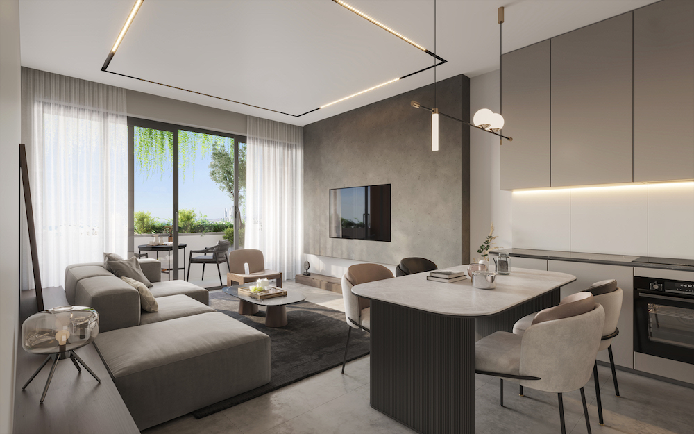 Living room view
