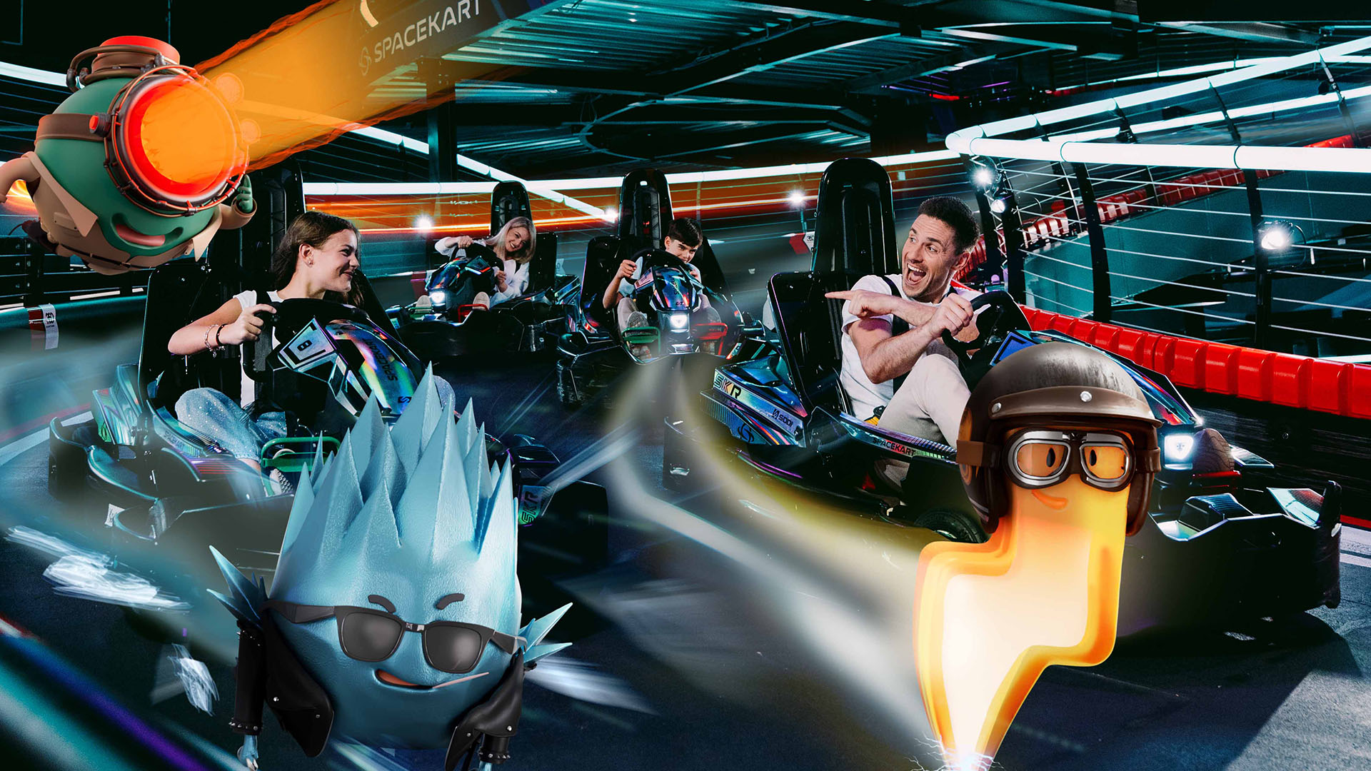 SpaceKart - Family Entertainment Anchor Attraction