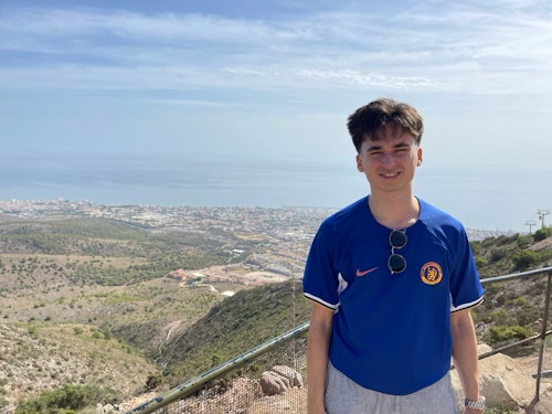 Me in spain