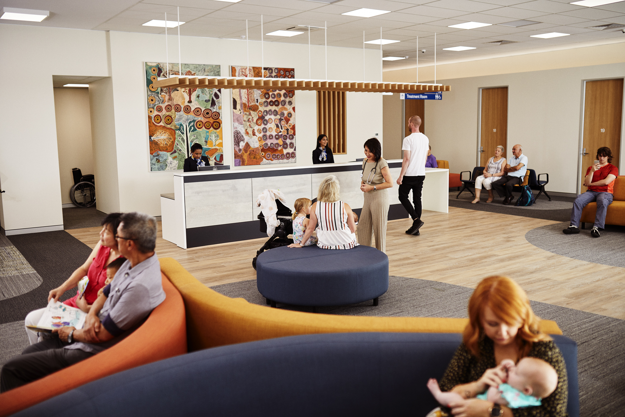 Crows Nest main reception