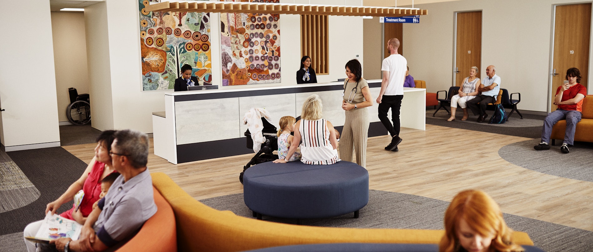 Crows Nest main reception