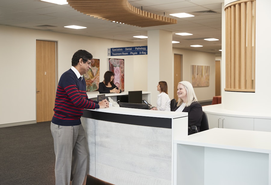 Our Medical Williams Landing_Reception