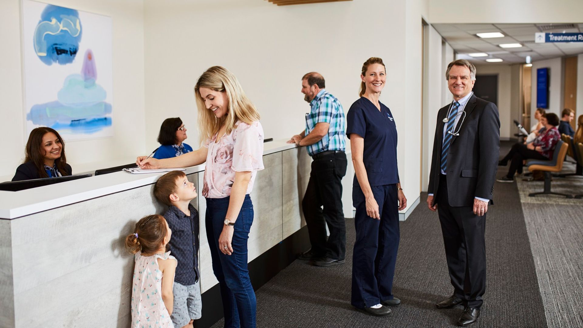 Our Medical Penrith Wide Shot Reception