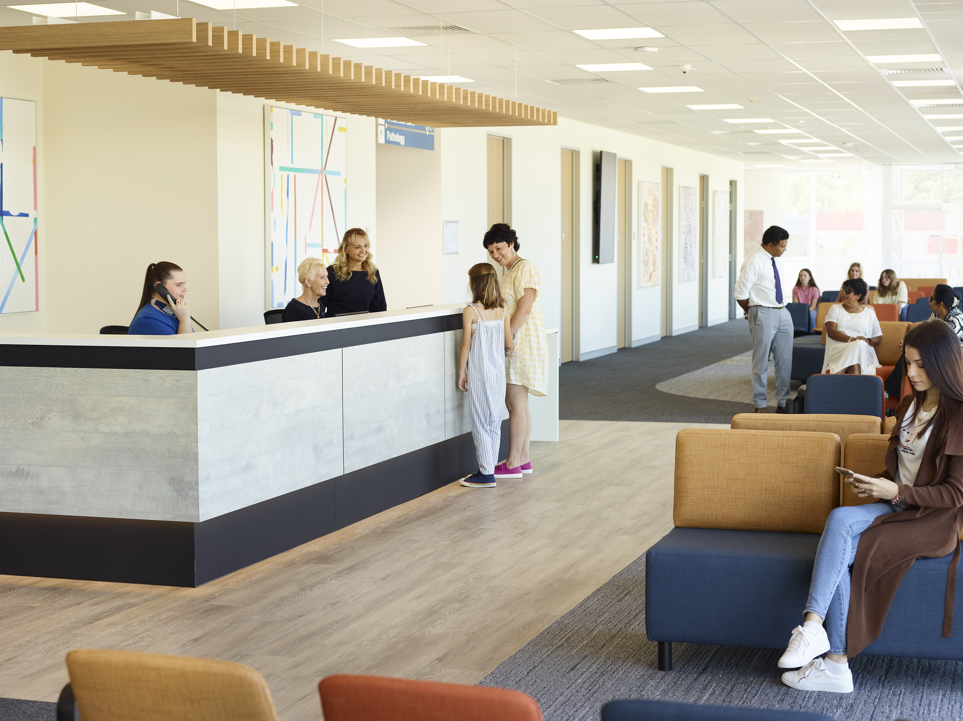 Our Medical Ashmore Reception