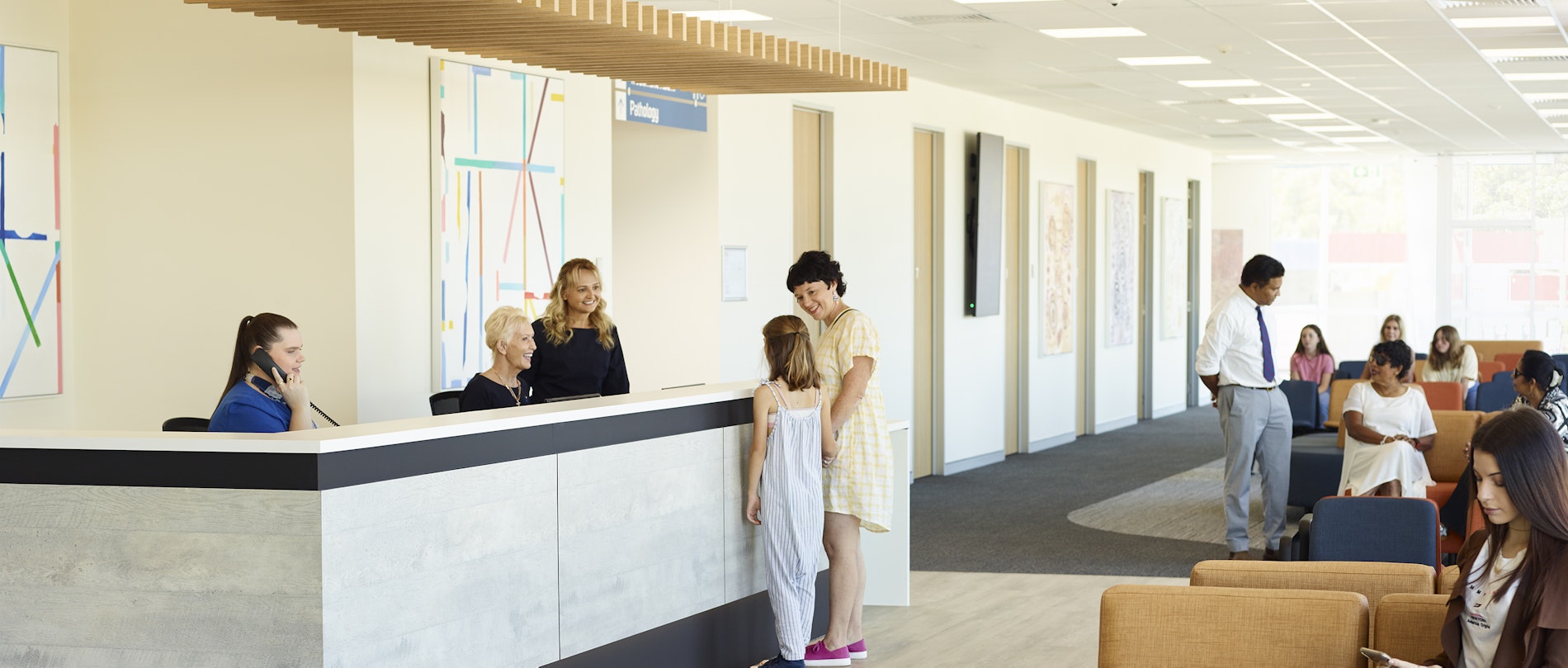 Our Medical Ashmore Reception