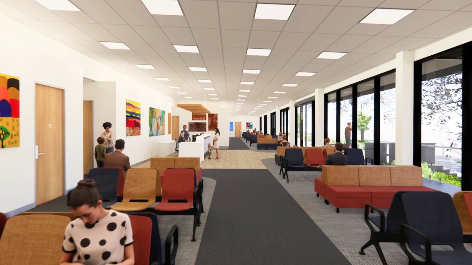 Our Medical Annerley Interior Render