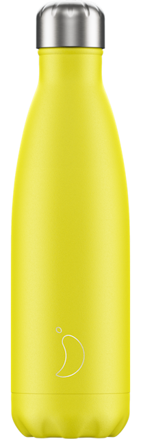 Neon Yellow Chilly's Bottle | Reusable Water Bottles