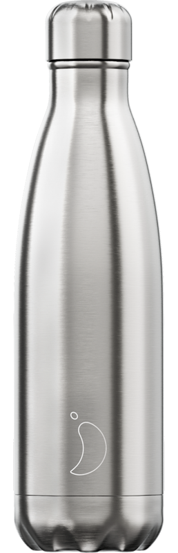 Bouteille Chilly's isotherme 750ml monochrome white gourde thermos - Escale  Sensorielle