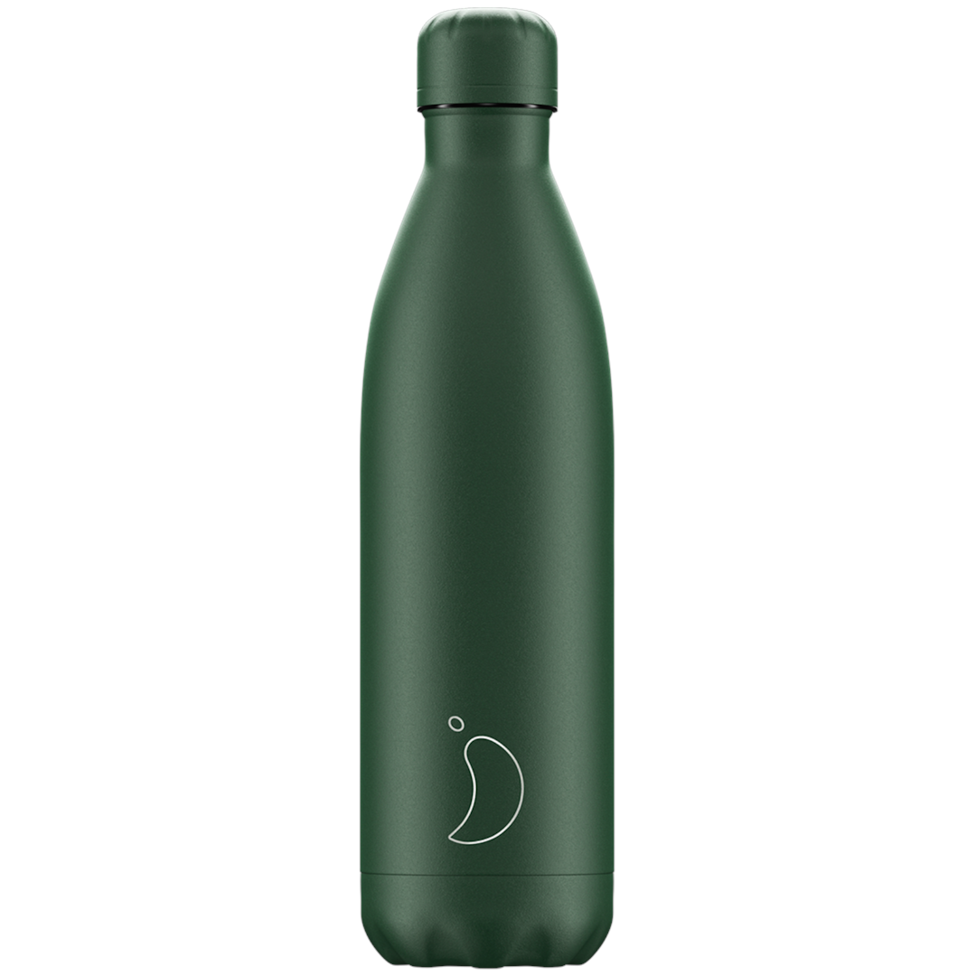 All Green Water Bottle | Matte All Green Work Reusable Water Bottles 