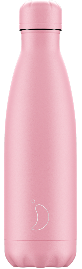 Botella de agua rosada de acero 500ML - Aliss