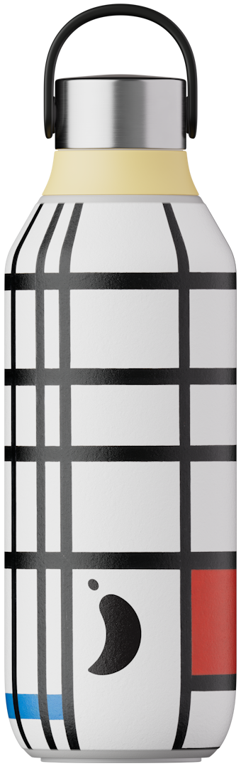 Piet Mondrian water bottle, Chilly's + Tate, Tate Shop